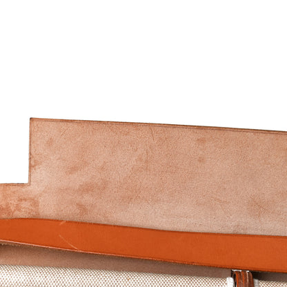 Hermes Toile Vache Calfskin Herbag Cabin Natural 22 of 23