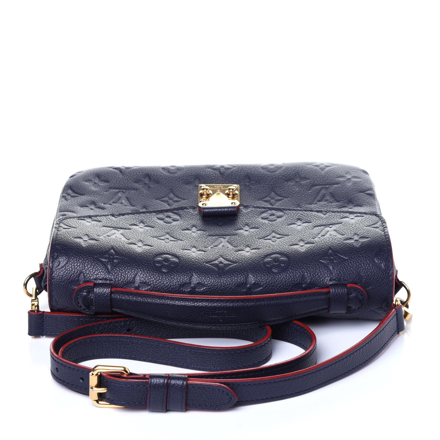 Empreinte Pochette Metis Marine Rouge