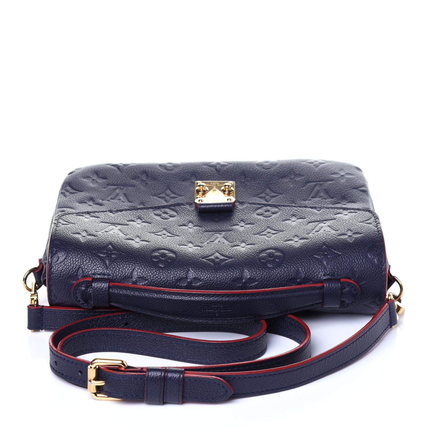 Louis Vuitton Empreinte Pochette Metis Marine Rouge 13 of 14