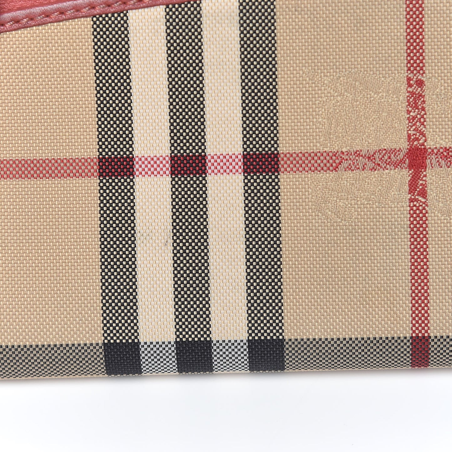 Calfskin Horseferry Check Porter Continental Wallet Coral Pink