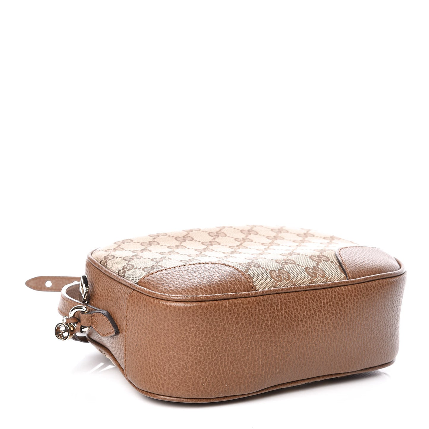 Monogram Mini Bree Messenger Bag Beige Tabacco
