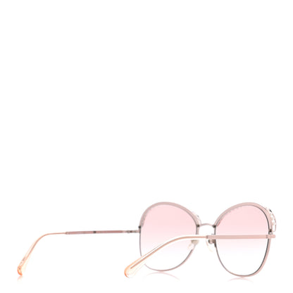 Chanel Pearl Sunglasses 4246-H Pink Gold 4 of 7