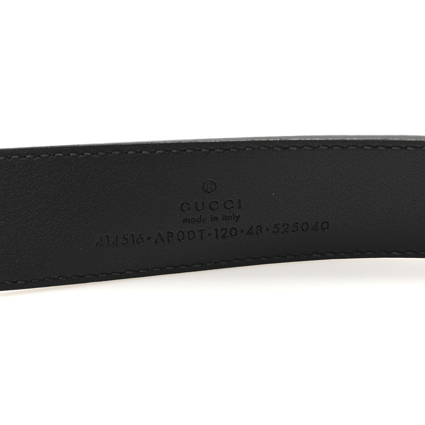 Calfskin Double G 40mm Belt 120 48 Black