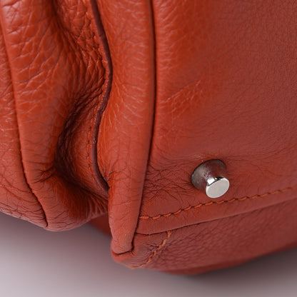 Prada Vitello Daino Shoulder Bag Arancio 15 of 17