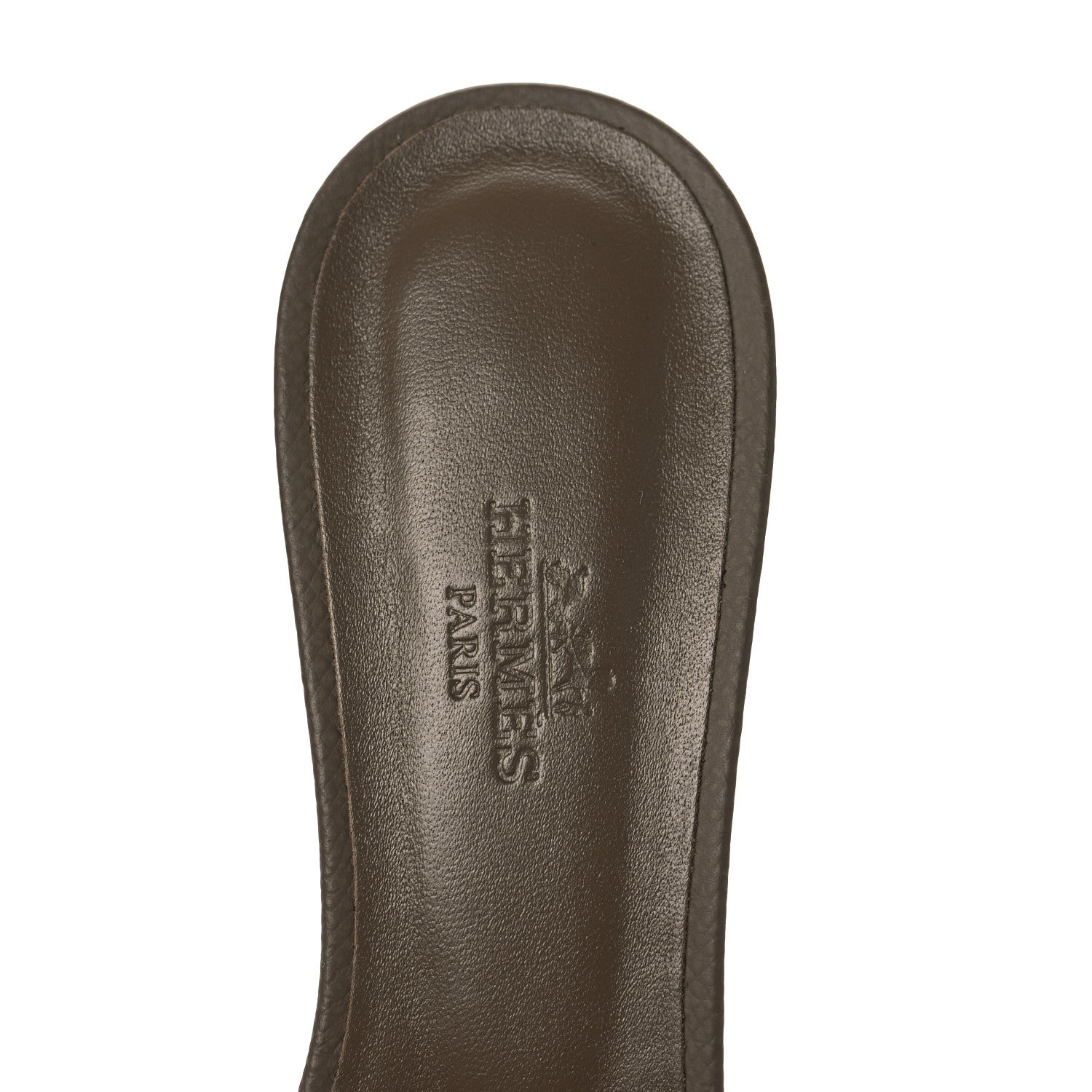 Hermes Epsom Oasis Sandals 37 Etoupe 7 of 8