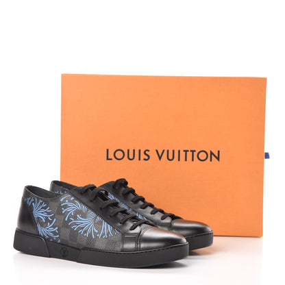 Louis Vuitton Damier Graphite Rope Sneakers 7.5 Blue 13 of 13