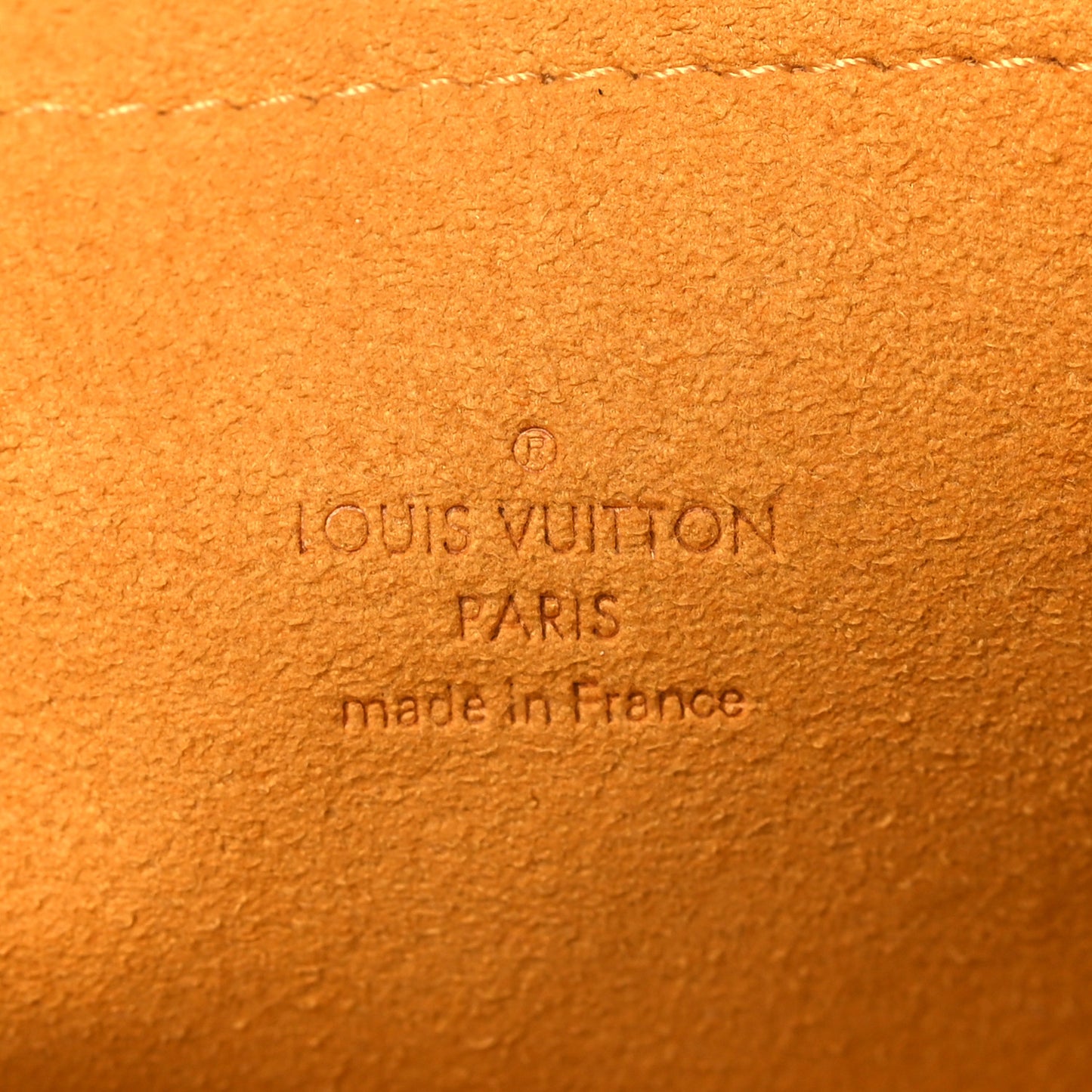 Monogram Denim Bum Bag Blue