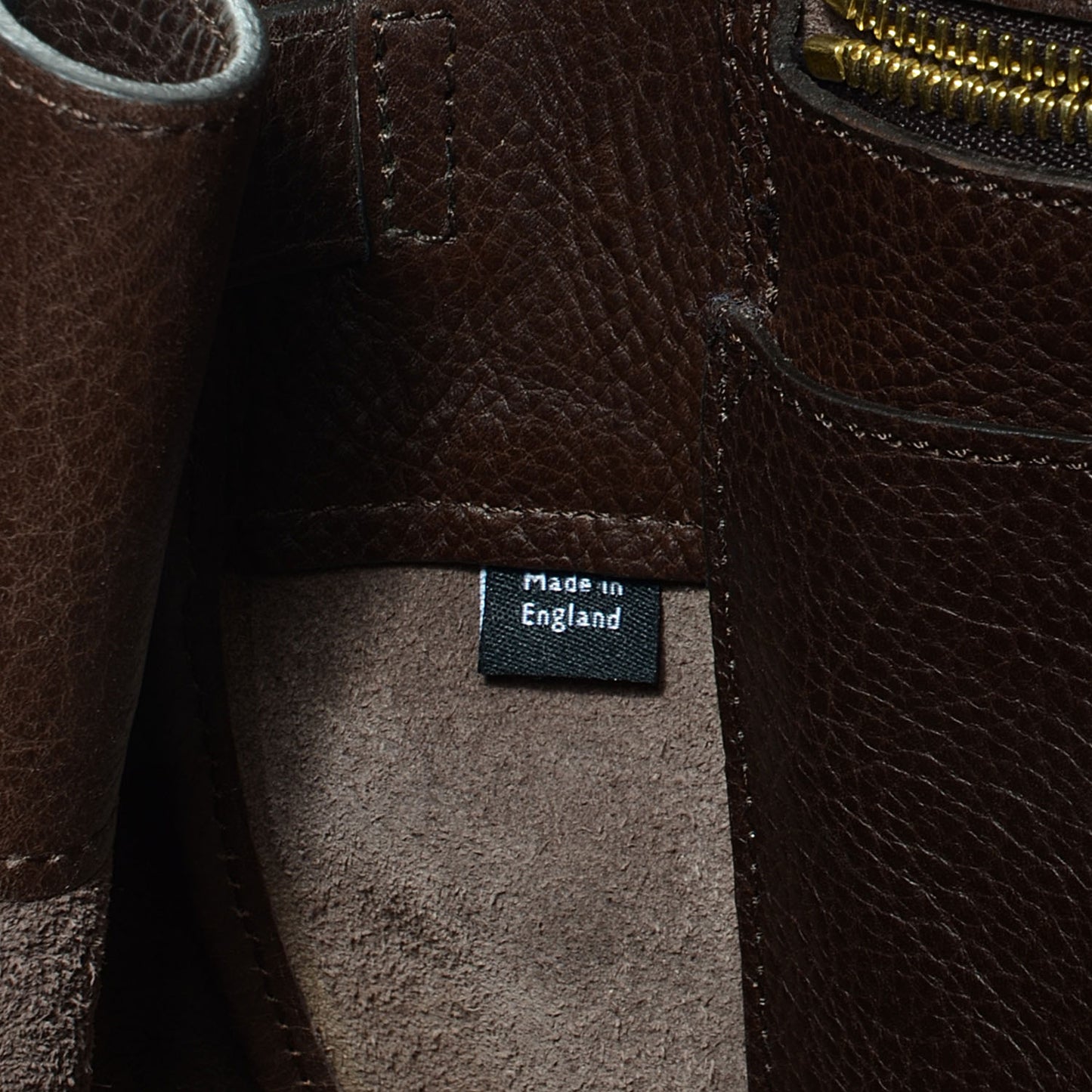Natural Leather Bayswater Chocolate