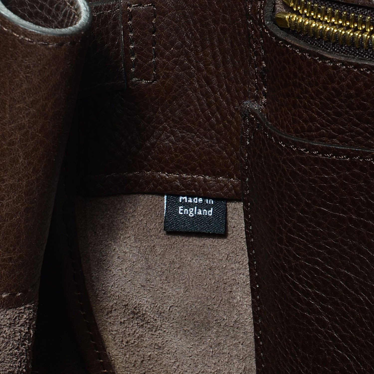 Mulberry Natural Leather Bayswater Chocolate 6 of 10