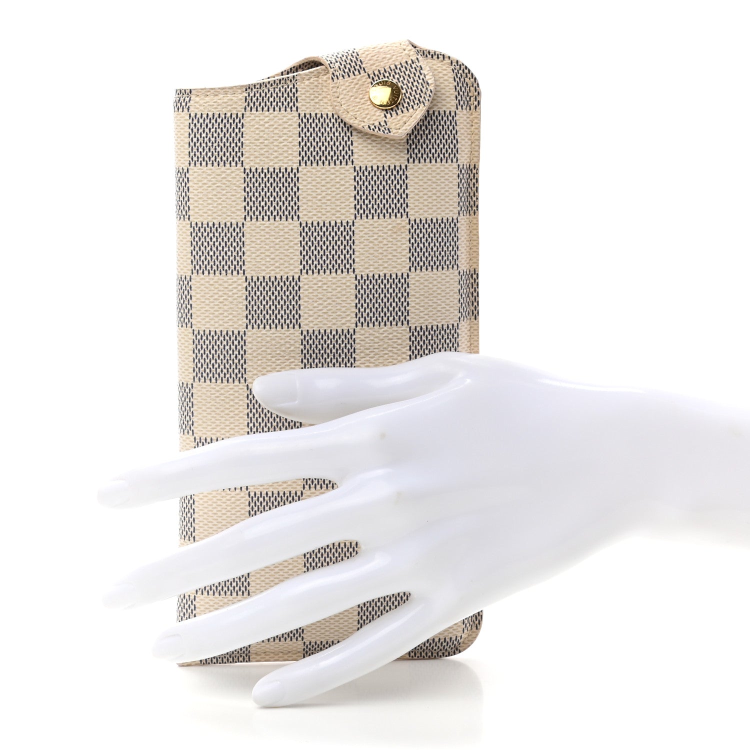 Louis Vuitton Damier Azur Sunglasses Case MM 2 of 6