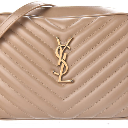 Saint Laurent Calfskin Matelasse Monogram Lou Camera Bag Dusty Grey 10 of 10