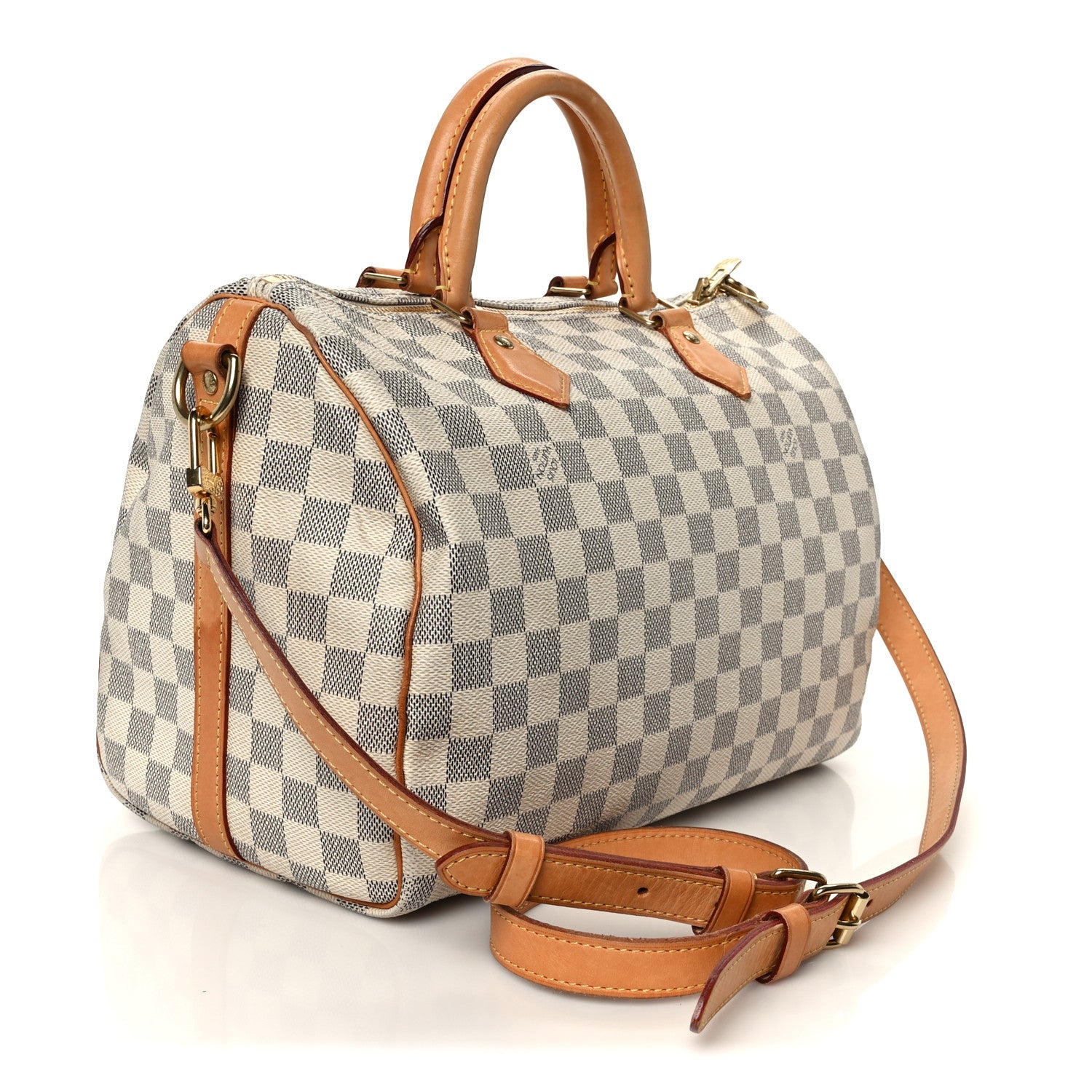 Louis Vuitton Damier Azur Speedy Bandouliere 30 3 of 12
