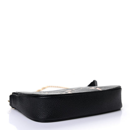 Louis Vuitton Empreinte Monogram Giant Mini Pochette Accessories Black 3 of 4