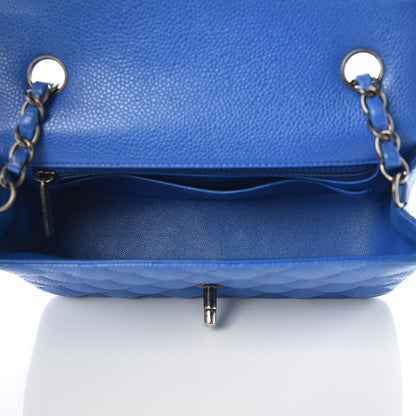 Chanel Caviar Quilted Mini Rectangular Flap Blue 5 of 10