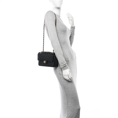 Chanel Caviar Quilted Small Double Flap Black 2 of 11