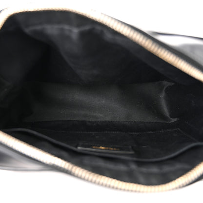 Saint Laurent Calfskin Matelasse Monogram Lou Camera Bag Black 5 of 13