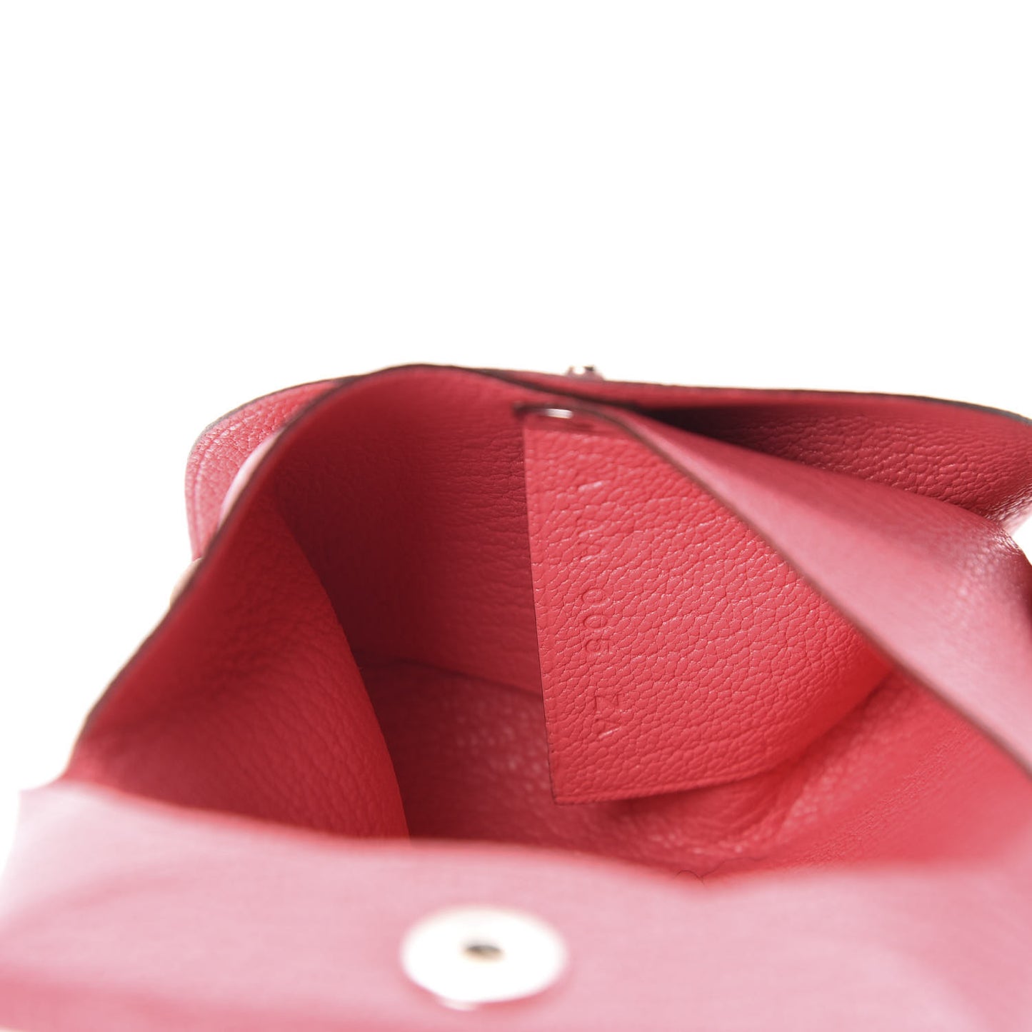 Chevre Mysore Bastia Coin Purse Rose Lipstick