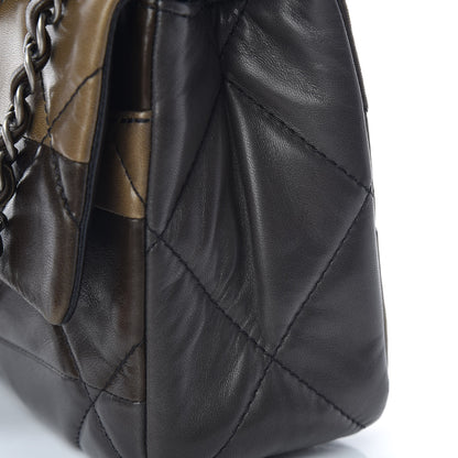 Chanel Lambskin Quilted Patchwork Boy Flap Brown 12 of 14