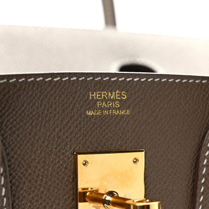 Hermes Epsom Birkin 30 Etoupe 6 of 8