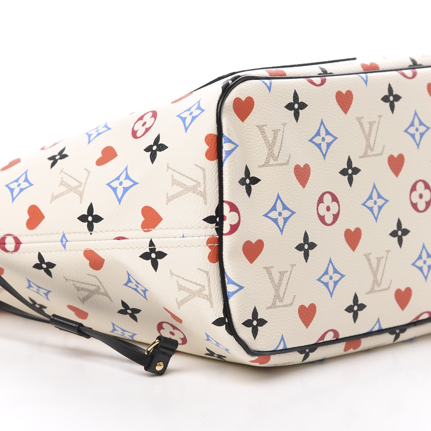 Louis Vuitton Game On Neverfull MM White 9 of 10