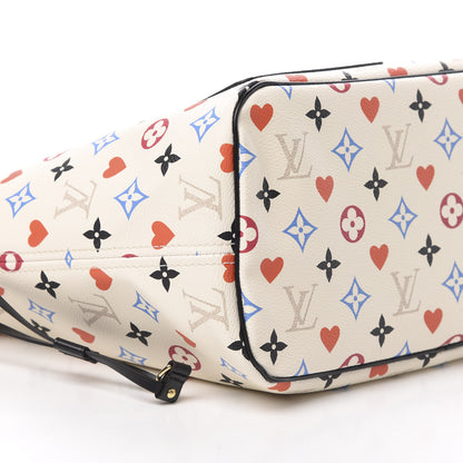 Louis Vuitton Game On Neverfull MM White 9 of 10
