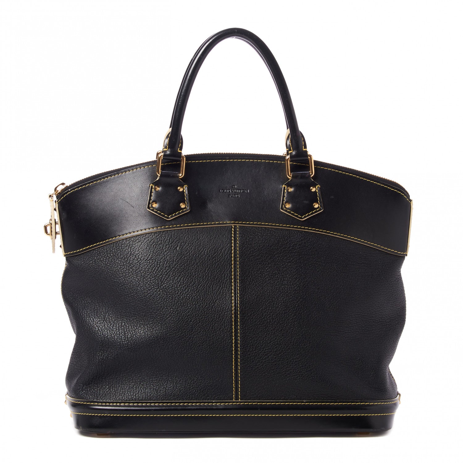 Louis Vuitton Suhali Lockit MM Black 1 of 8