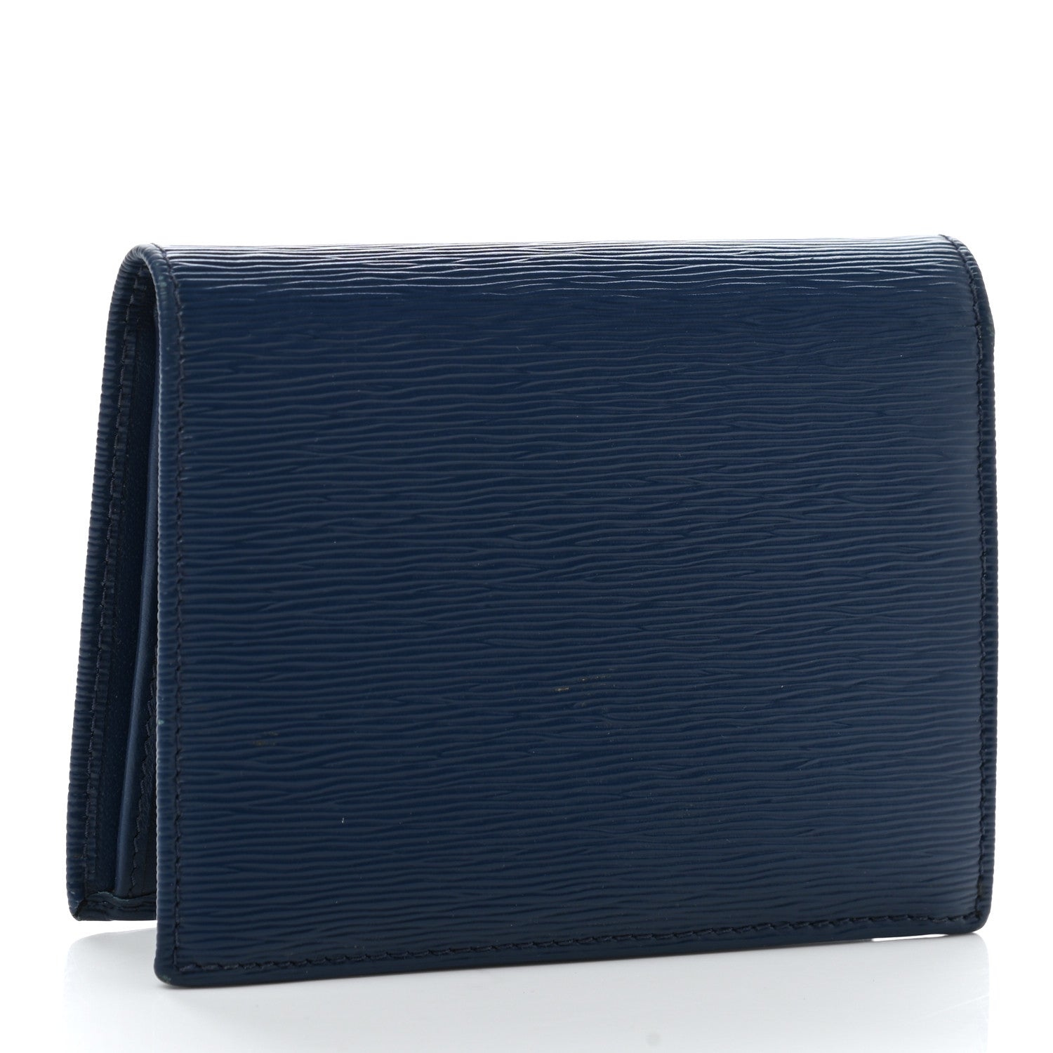 Prada Vitello Move Bi-Fold Wallet Bleuette 3 of 7