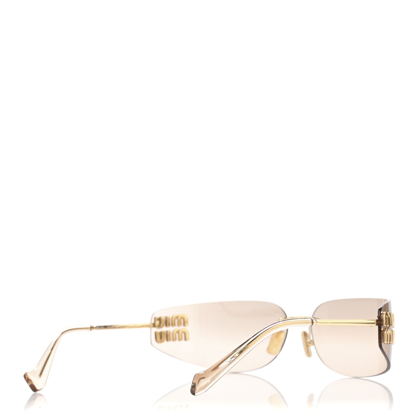 Metal Aube Sunglasses SMUA51 Gold