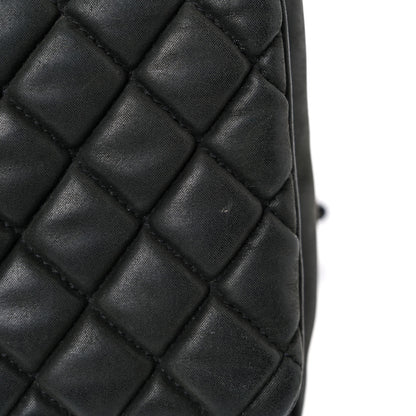 Chanel Iridescent Calfskin Quilted Small New Bubble Flap Anthracite 17 of 21