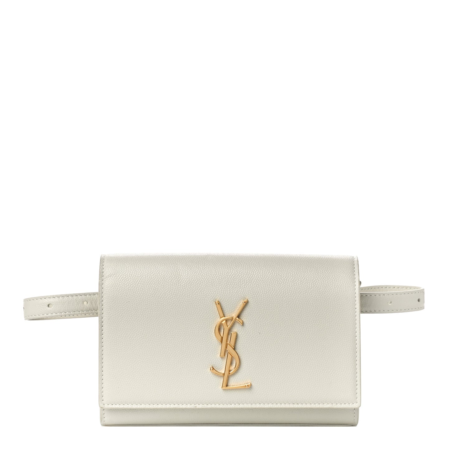Grain De Poudre Monogram Kate Belt Bag Crema Soft