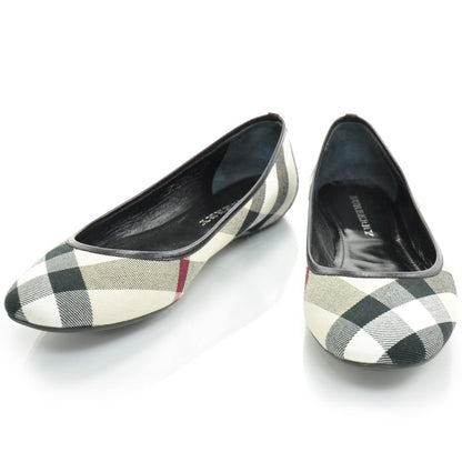 Burberry Nova Check Flats 39 1 of 9