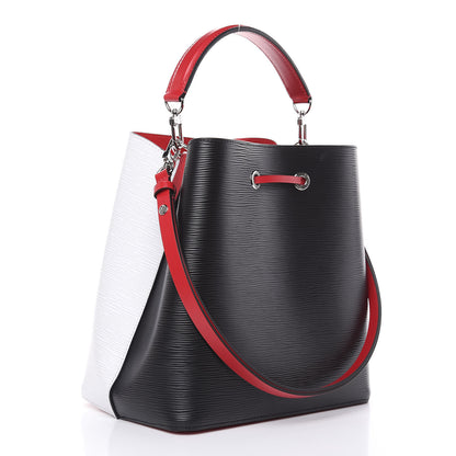 Louis Vuitton Epi Neonoe Black White 3 of 11