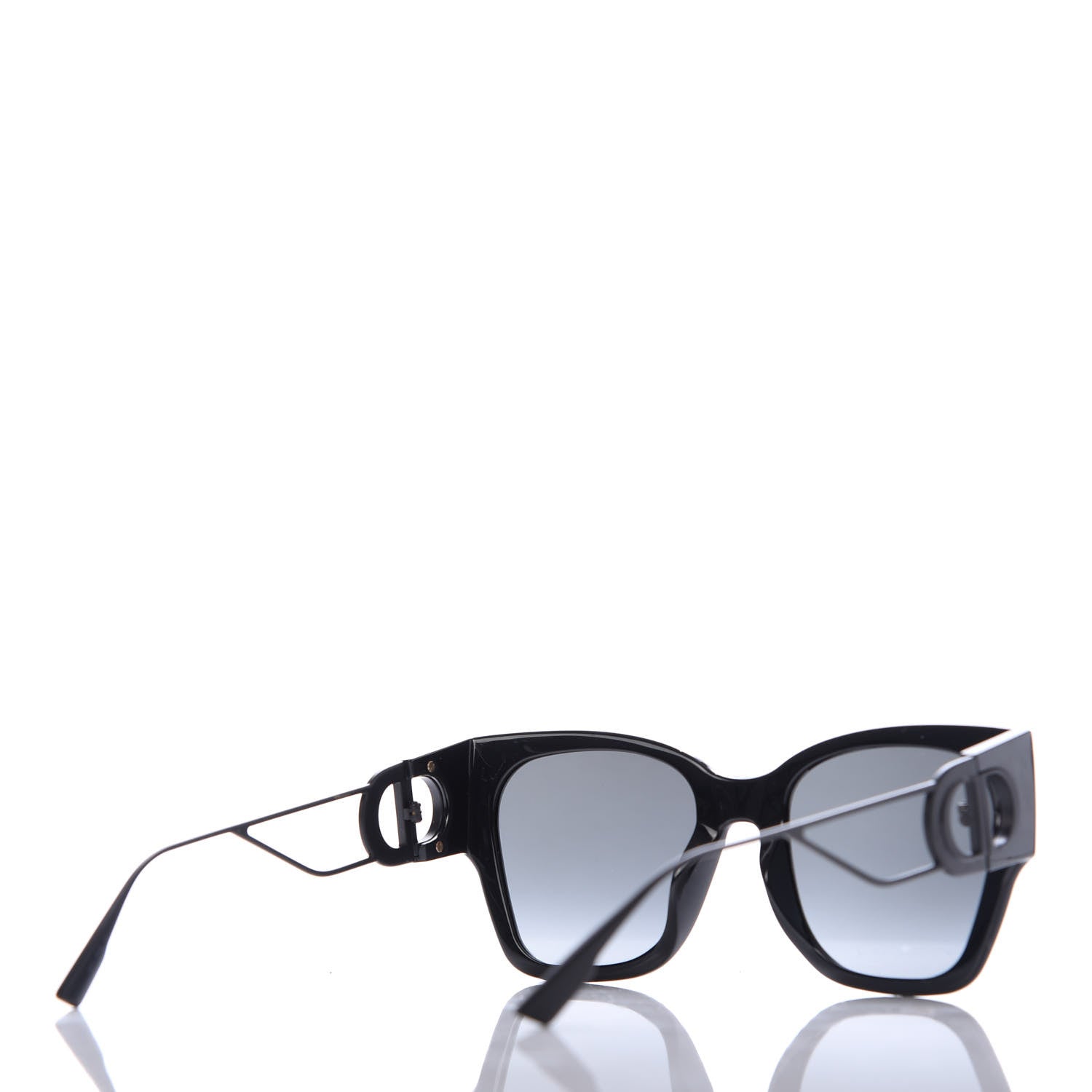 Christian Dior Rectangular 30 Montaigne 1 Sunglasses Black 4 of 7