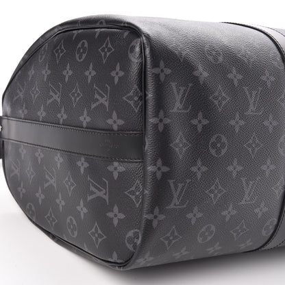 Louis Vuitton Monogram Eclipse Keepall Bandouliere 45 8 of 10