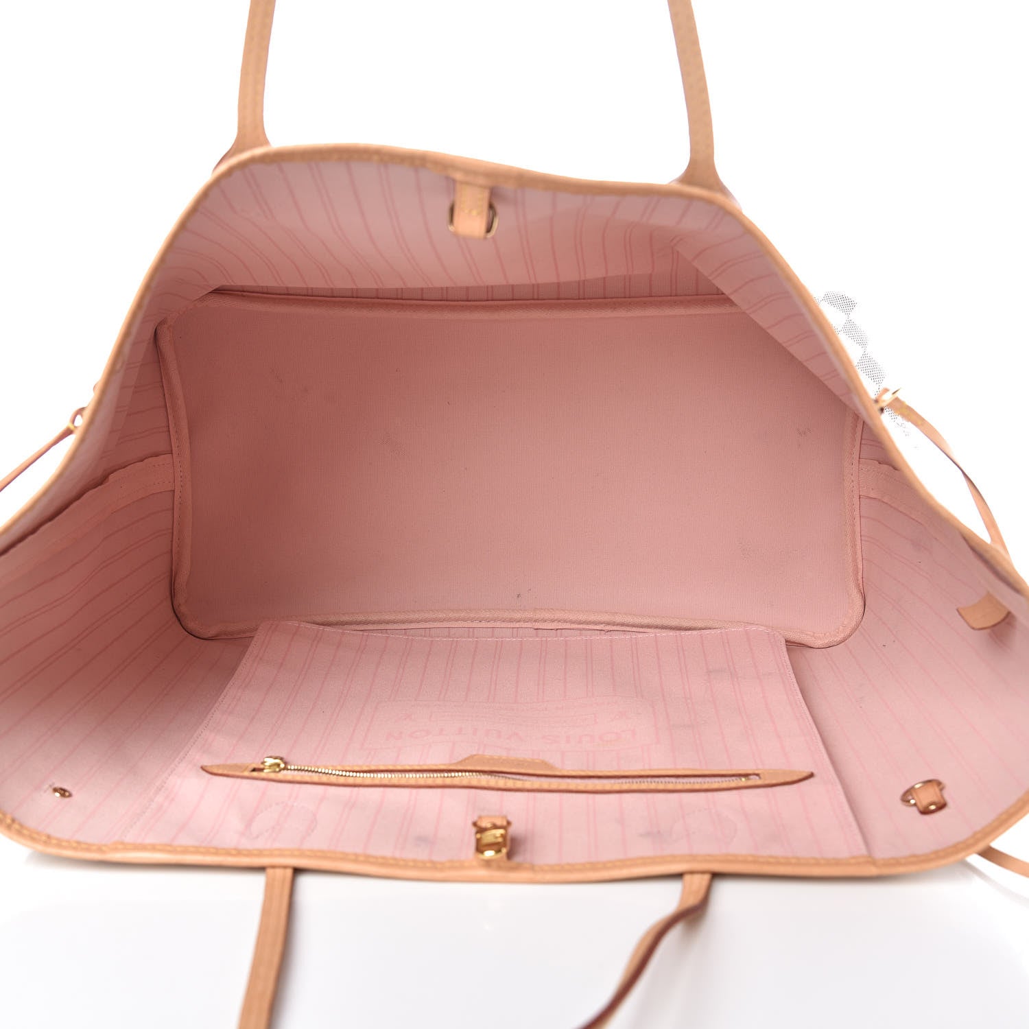 Louis Vuitton Damier Azur Neo Neverfull GM Rose Ballerine 6 of 21