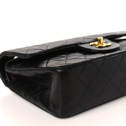 Chanel Lambskin Quilted Small Double Flap Black 8 of 9