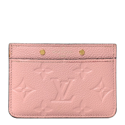 Louis Vuitton Empreinte Card Holder Rose Poudre 1 of 6