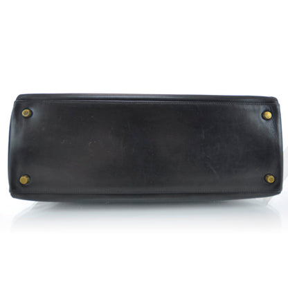 Hermes Box Kelly 35 Black 5 of 10