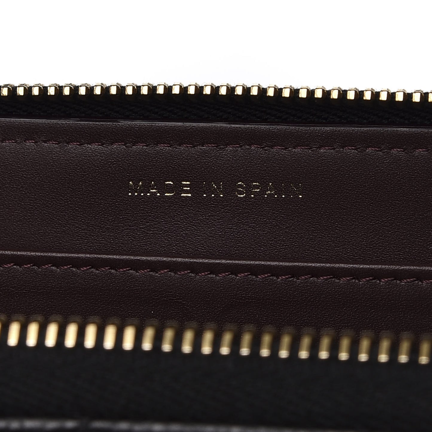 Caviar Quilted Large Gusset Zip Around Wallet Black