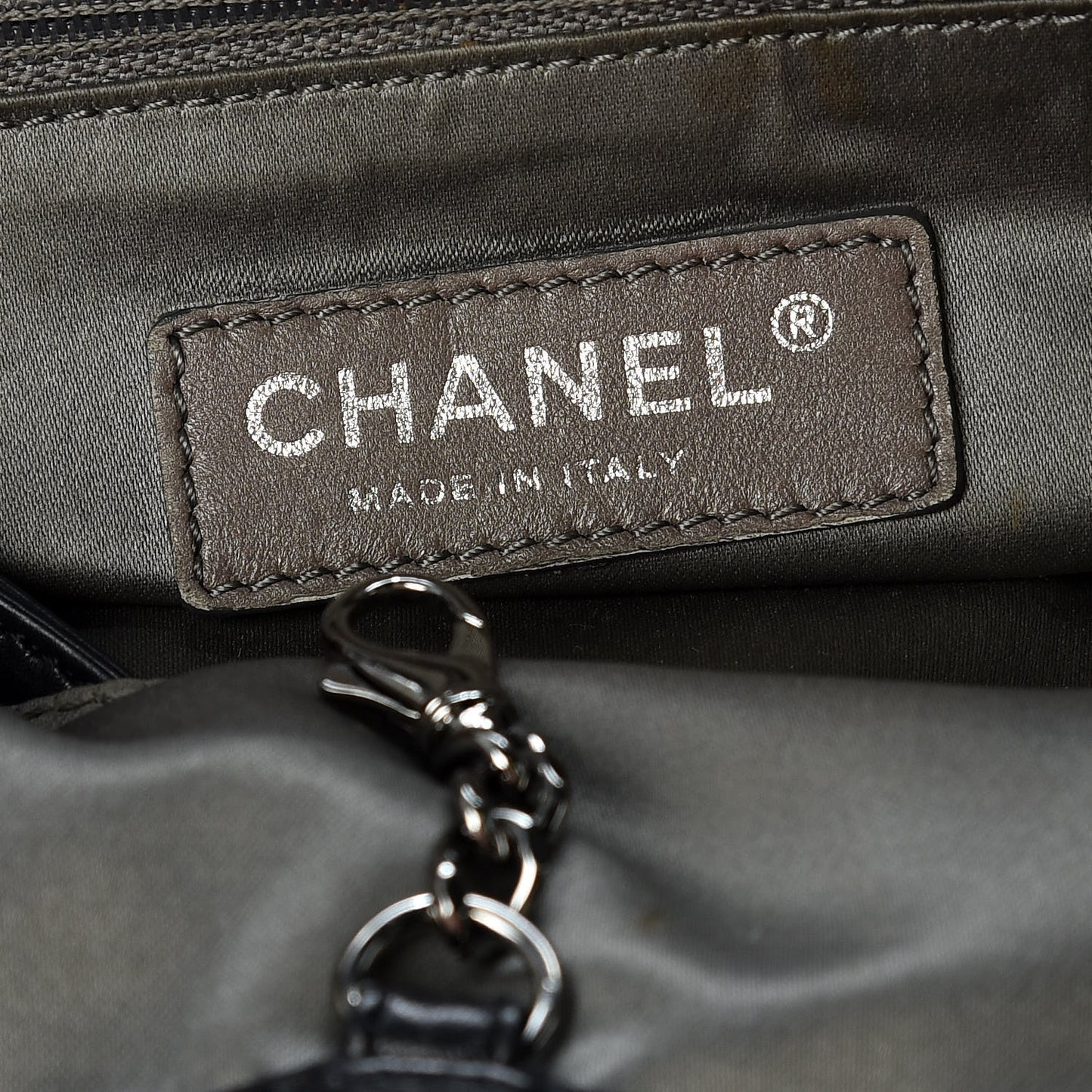 Lambskin East West Soho Shopper Black