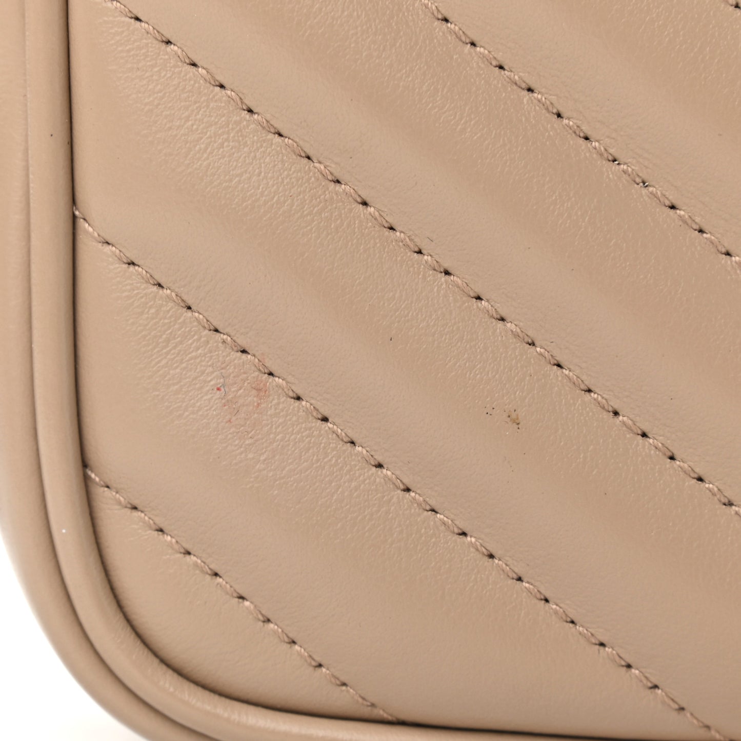 Calfskin Matelasse Monogram Lou Belt Bag Light Natural