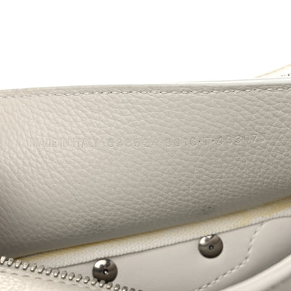 Balenciaga Grained Calfskin Neo Classic Silver Hardware Mini City White 7 of 13