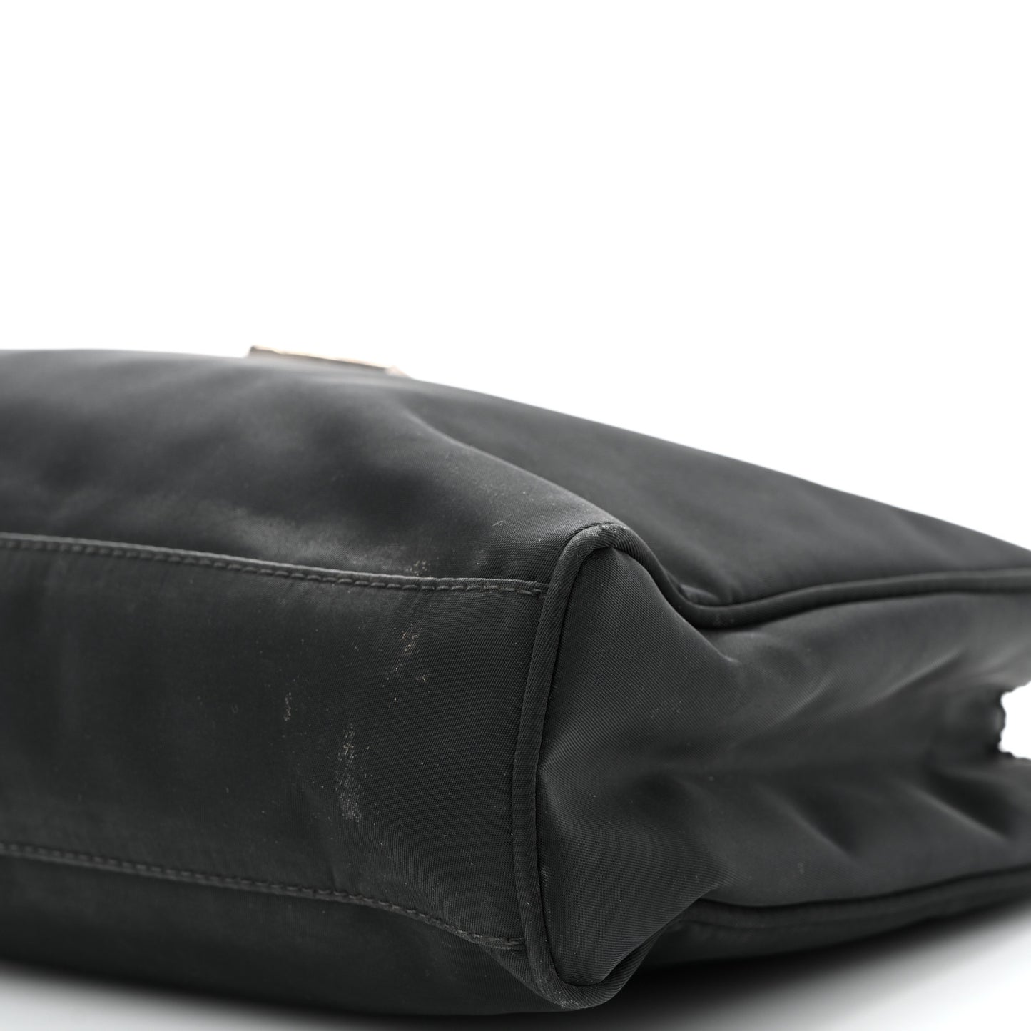 Nylon Small Tote Black