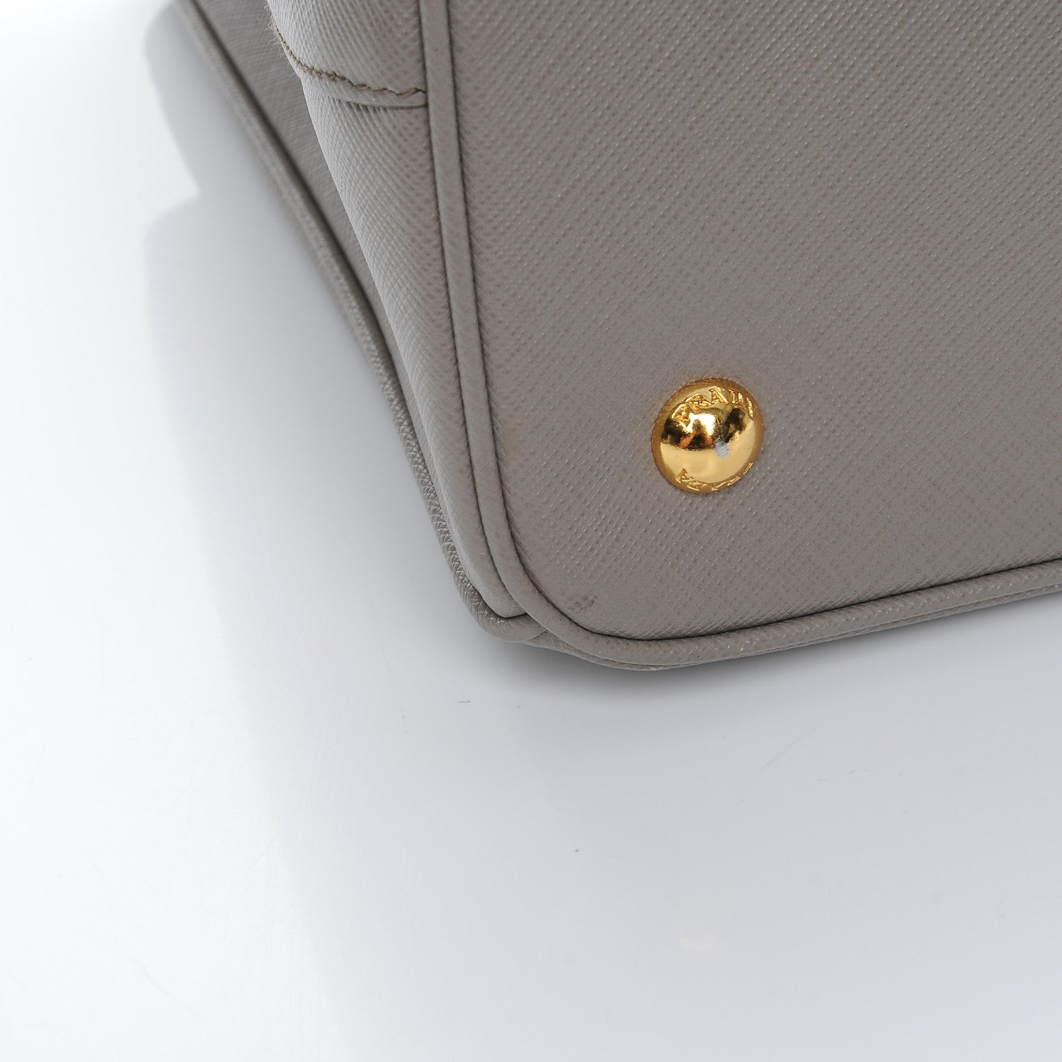 Prada Saffiano Lux Medium Tote Argilla 13 of 17