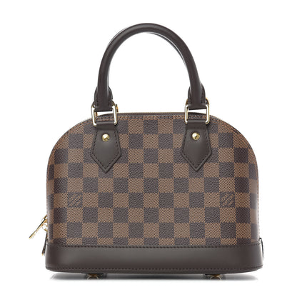 Louis Vuitton Damier Ebene Alma BB 1 of 8