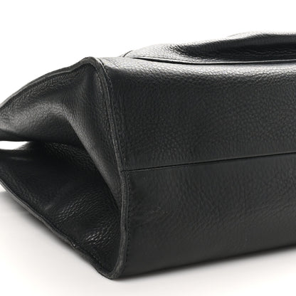 Gucci Calfskin Bamboo Handle Tote Black 9 of 10