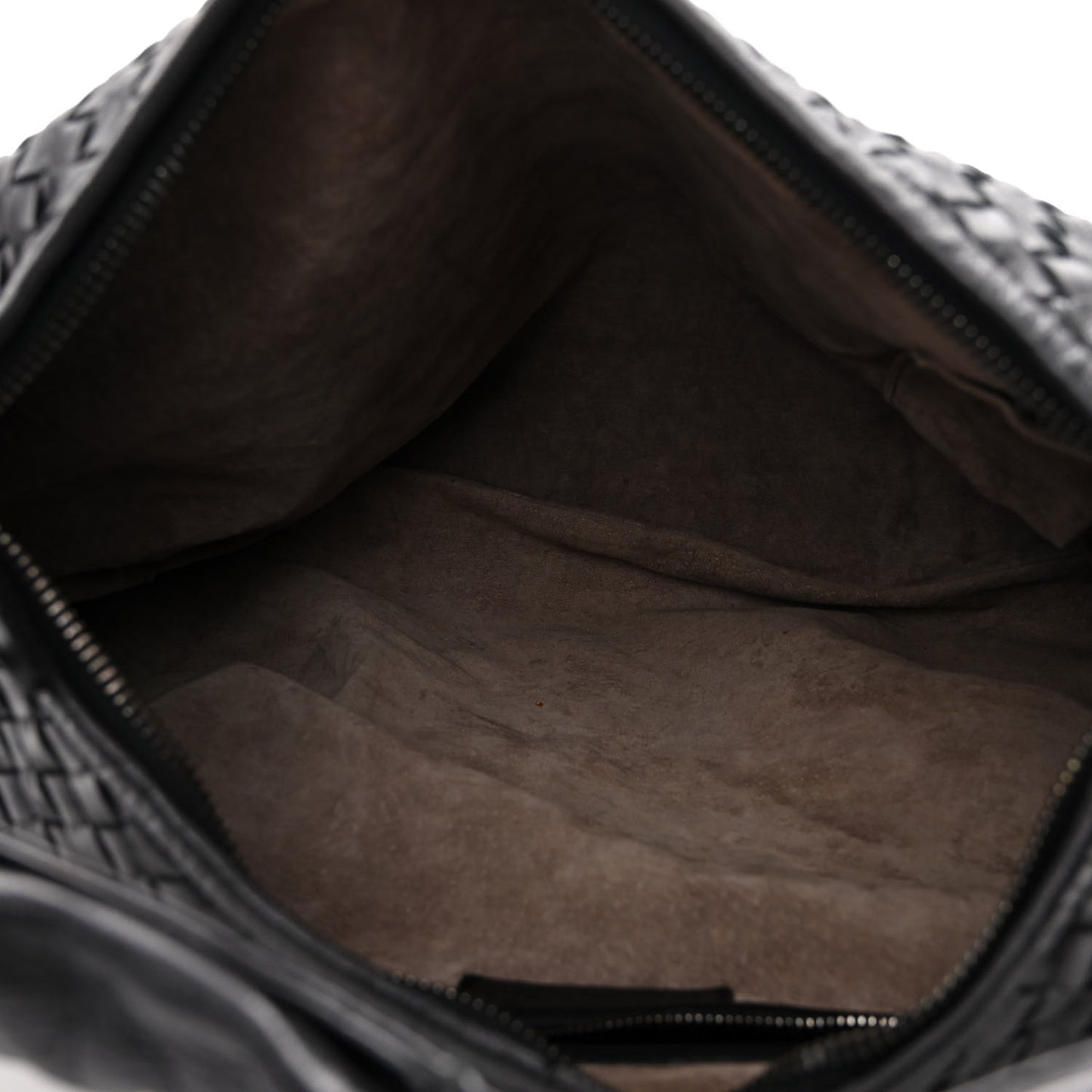 Nappa Intrecciato Large Veneta Hobo Black