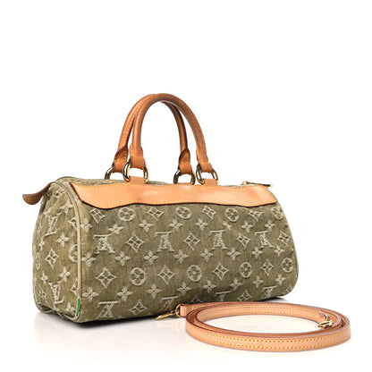 Louis Vuitton Monogram Denim Neo Speedy Lichen 3 of 9