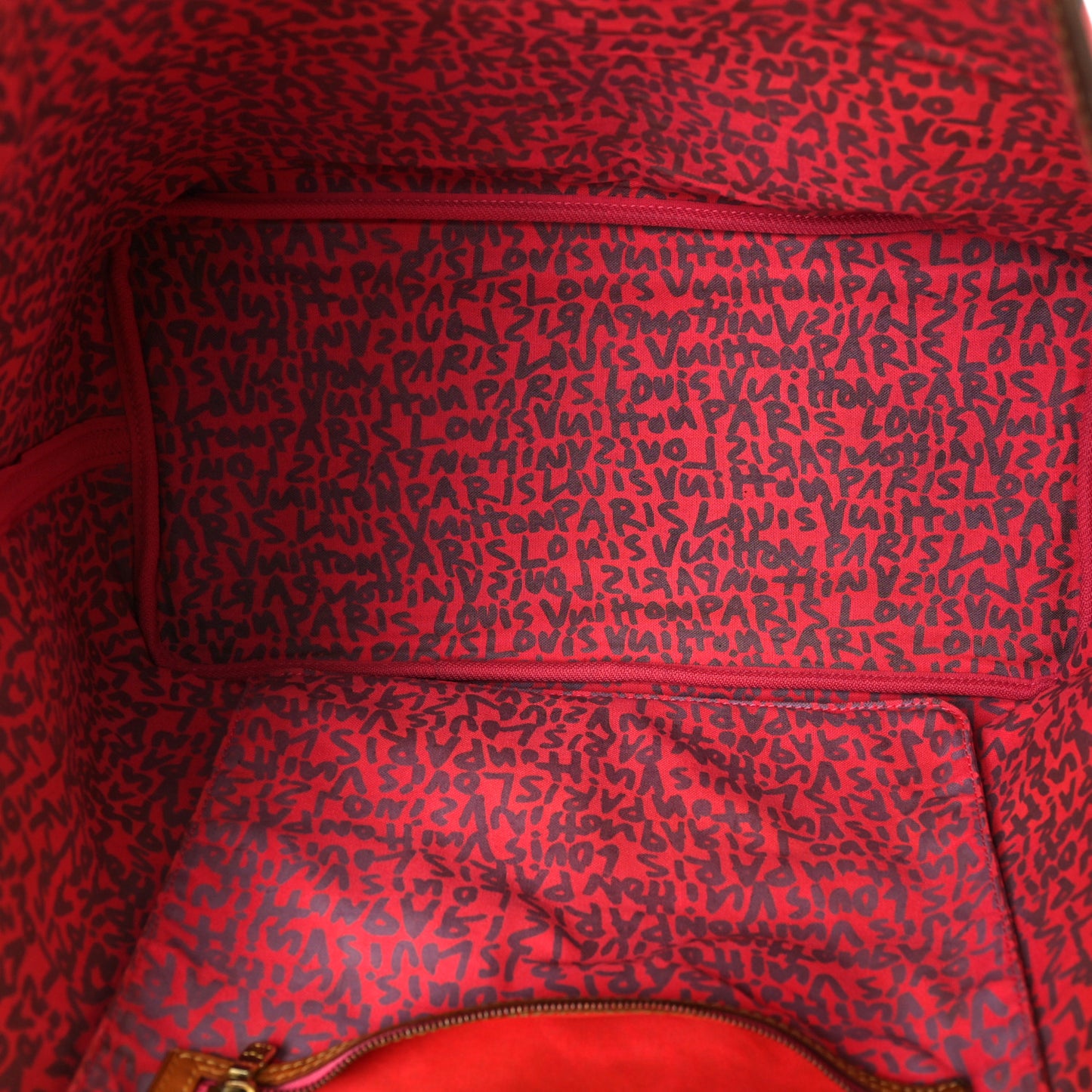 Monogram Graffiti Neverfull GM Fuchsia