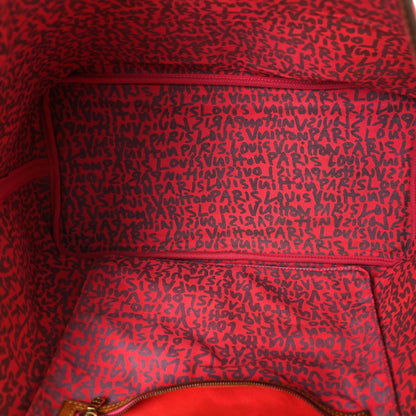Louis Vuitton Monogram Graffiti Neverfull GM Fuchsia 4 of 17